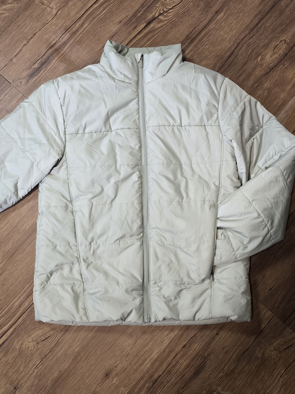 Men's All In Motion Thinsulate Wind Water Resistant Mint Zip Jacket Size Small